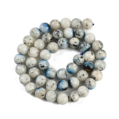 Natural Blue Ice Glacierite Stone Beads Strands G-H062-A04-02-1
