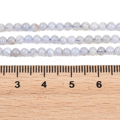 Natural Blue Lace Agate Beads Strands G-Z163-B01-3mm-1