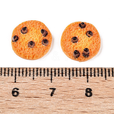 Cookie Luminous Resin Cabochons CRES-T026-02A-1