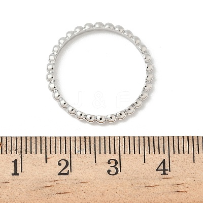 925 Streling Silver Plain Band Rings RJEW-P164-01D-P-1