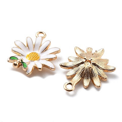 Alloy Enamel Pendants FIND-H016-01G-04-1