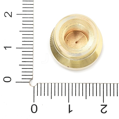 Constellation Golden Tone Wax Seal Brass Stamp Heads LS-STAM-P002-02G-11-1