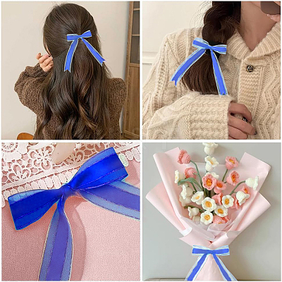 1Roll Solid Color Organza Ribbons ORIB-CY0001-03C-1