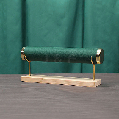 Velvet T Bar Bracelet Holder Stand BDIS-F004-02C-1