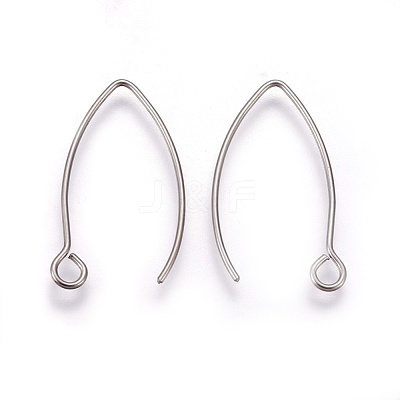 Tarnish Resistant 304 Stainless Steel Earring Hooks STAS-O119-03P-1