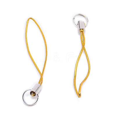 Polyester Cord Mobile Straps MOBA-WH0006-08-1