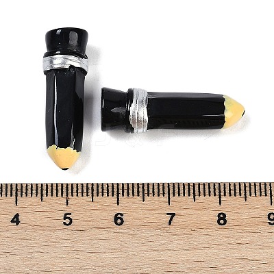 Pencil Resin Cabochons RESI-Q014-6D-1