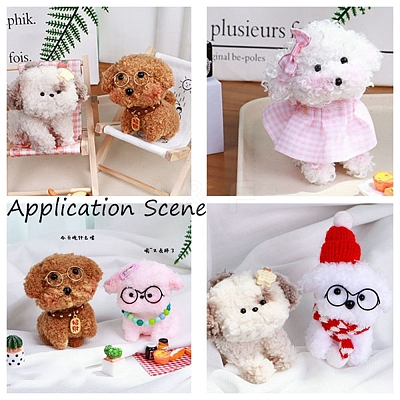 Polyester Plush Sticks X-DIY-Z031-01A-1