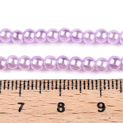 Baking Paint Glass Pearl Bead Strands X1-HY-Q003-3mm-47-A-1