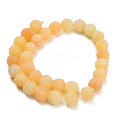 Natural Yellow Calcite Beads Strands GG-CBAA3AB-01-12mm-1