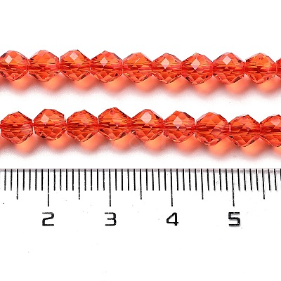 Transparent Glass Beads Strands GLAA-A014-03C-1