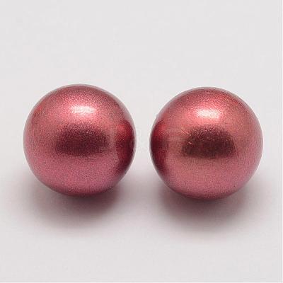 Brass Chime Ball Beads Fit Cage Pendants KK-G298-16mm-M-1