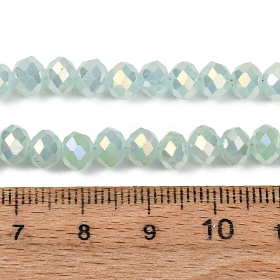Electroplate Glass Beads Strands EGLA-A034-J6mm-T02-1