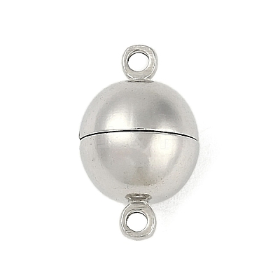 Rack Plating Brass Magnetic Clasps KK-Z070-20P-02-1