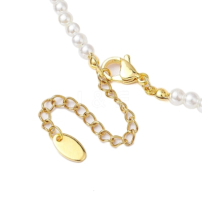 ABS Plastic Imitation Pearl Beaded Necklaces NJEW-JN04859-04-1