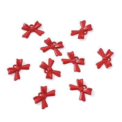 Spray Painted Enamel Pendants ENAM-TAC0005-04D-1