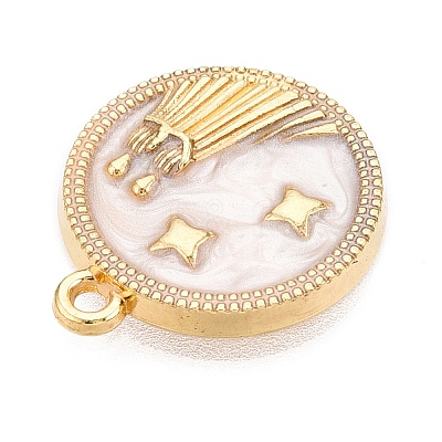 Alloy Enamel Pendants X1-ENAM-T021-03E-1
