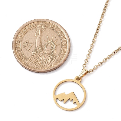 201 Stainless Steel Pendnat Necklaces NJEW-JN04764-05-1