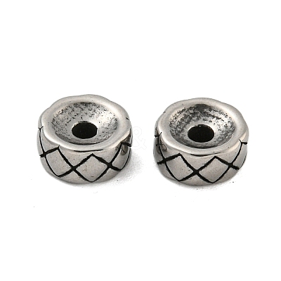Column 304 Stainless Steel Beads STAS-E214-09AS-01-1