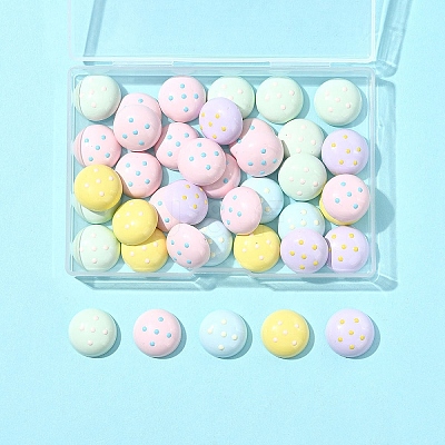 40Pcs Plastic Cabochons FIND-FS0004-35B-1