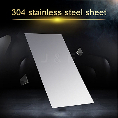 304 Stainless Steel Sheet TOOL-WH0132-01C-1