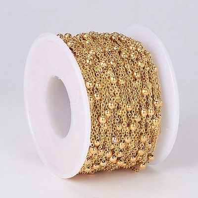 304 Stainless Steel Cable Chains CHS-E018-08G-1