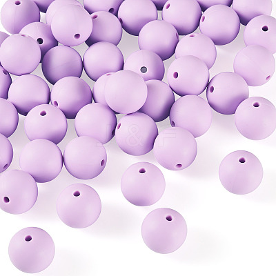50Pcs Food Grade Eco-Friendly Silicone Beads SIL-TADJ0001-03C-1