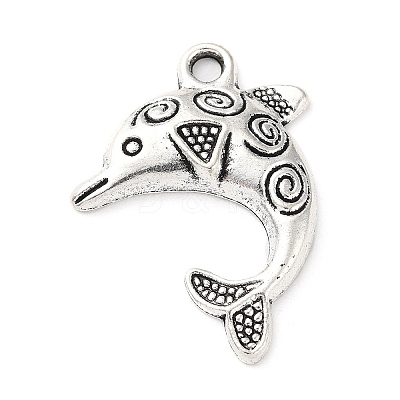 Tibetan Style Alloy Pendants PALLOY-P293-082AS-1
