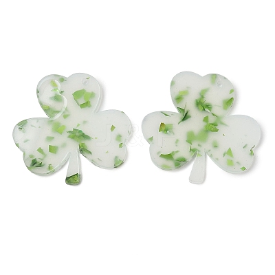 Opaque Acrylic Pendants FIND-K017-11A-1
