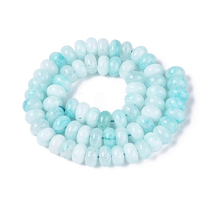 Natural White Jade Beads Strands G-Q613-01F-15-1