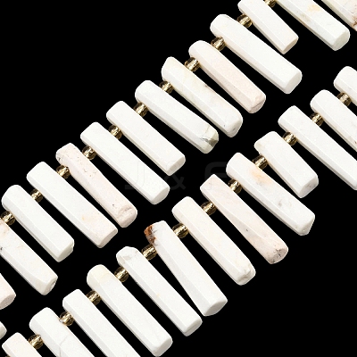 Natural Lemon Turquoise(Jasper) Beads Strands G-F829-A01-01-1