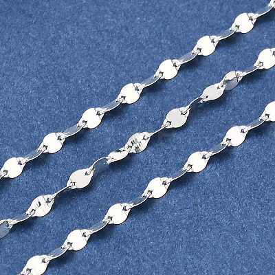 925 Sterling Silver Dapped Chains STER-TAC0003-03P-1-1