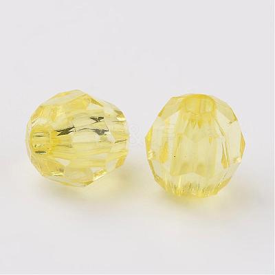 Transparent Acrylic Beads DB8mmC-53-1