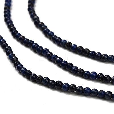 Dyed Natural Lapis Lazuli Beads Strands LS-G-H317-A01-1