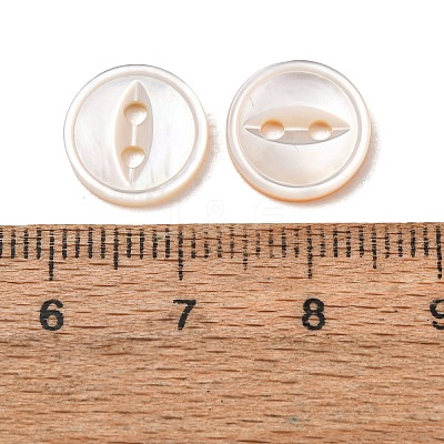 Cat Eye Style Natural Shell Buttons LS-SH-CBAA69B-01D-1