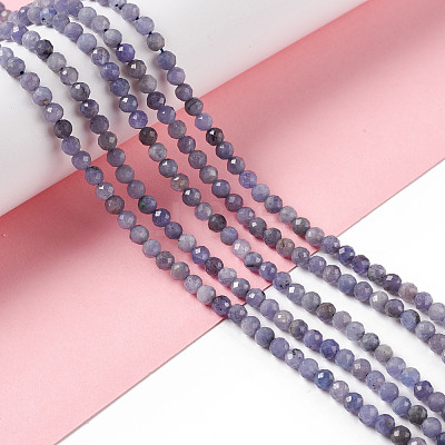 Natural Tanzanite Beads Strands G-F717-17B-1