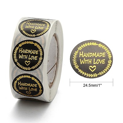 Handmade with Love Stickers X-DIY-E023-07L-1