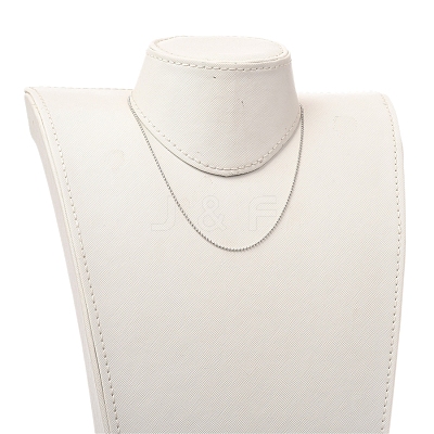 Brass Ball Chain Necklaces NJEW-JN02912-01-1