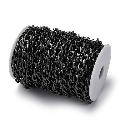 Oxidation Aluminum Cuban Link Chains CHA-S002-02B-1
