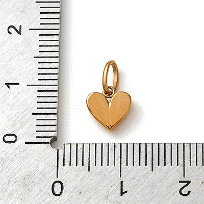 304 Stainless Steel Micro Pave Clear Cubic Zirconia Charms CU-CBA703A-04G-02-1