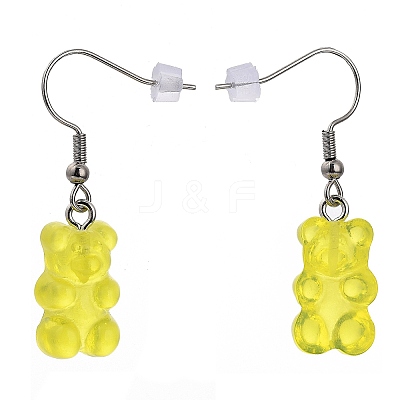 Resin Dangle Earrings EJEW-JE04252-06-1
