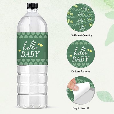 Bottle Label Adhesive Stickers DIY-WH0520-011-1