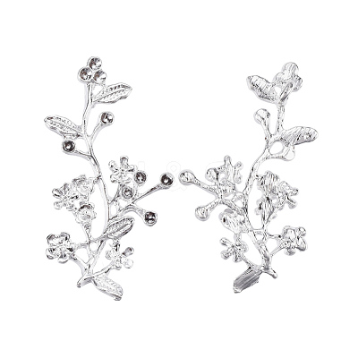 Alloy Connector Rhinestone Setting X-PALLOY-G253-15S-1