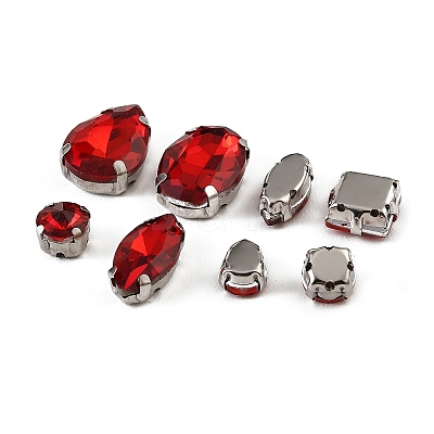 Glass Rhinestone Sew on Rhinestone RB-CBA33FD-01P-04-1