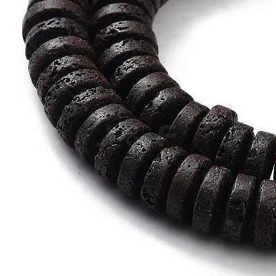 Natural Lava Rock Beads Strands G-H303-C11-1