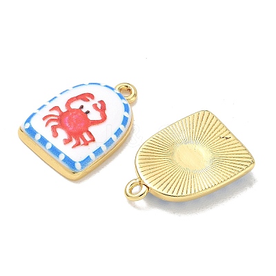 Printed Brass Pendants KK-CBAF9BC-07G-1