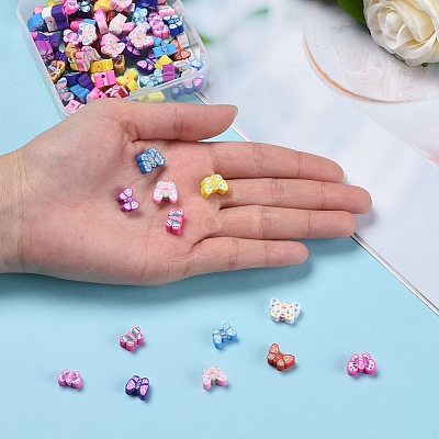 Handmade Polymer Clay Beads CLAY-CJ0001-17-1