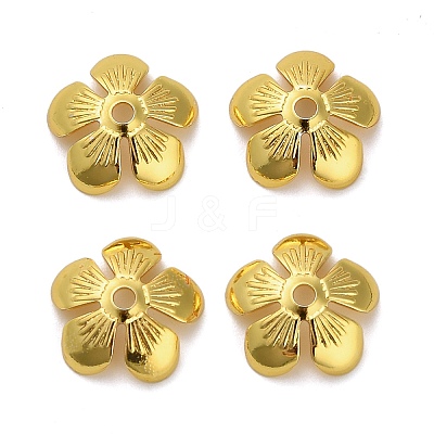 Brass Bead Caps KK-A276-04G-1
