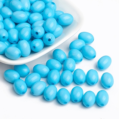 Opaque Acrylic Beads SACR-R828-05-1