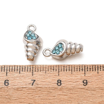 Alloy Rhinestone Pendants RB-CBAA597-01P-04-1